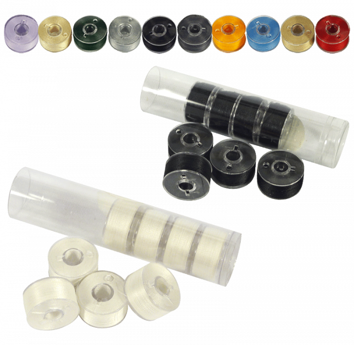 Clear-Glide Bobbins - Class 15/A 60wt. – For Domestic Sewing Machines