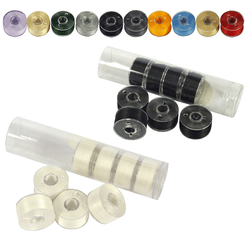 Clear-Glide Bobbins - Class 15/A 60wt. – For Domestic Sewing Machines