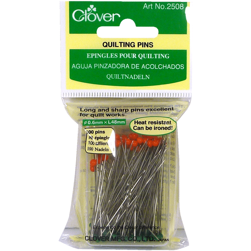 100 Quilting Pins - Clover
