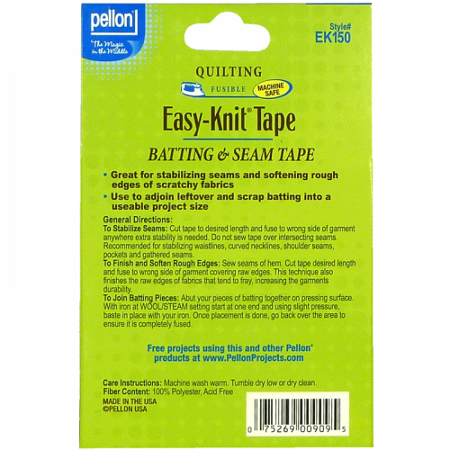 White Easy-Knit® Tape - 1.5" x 30 Yds