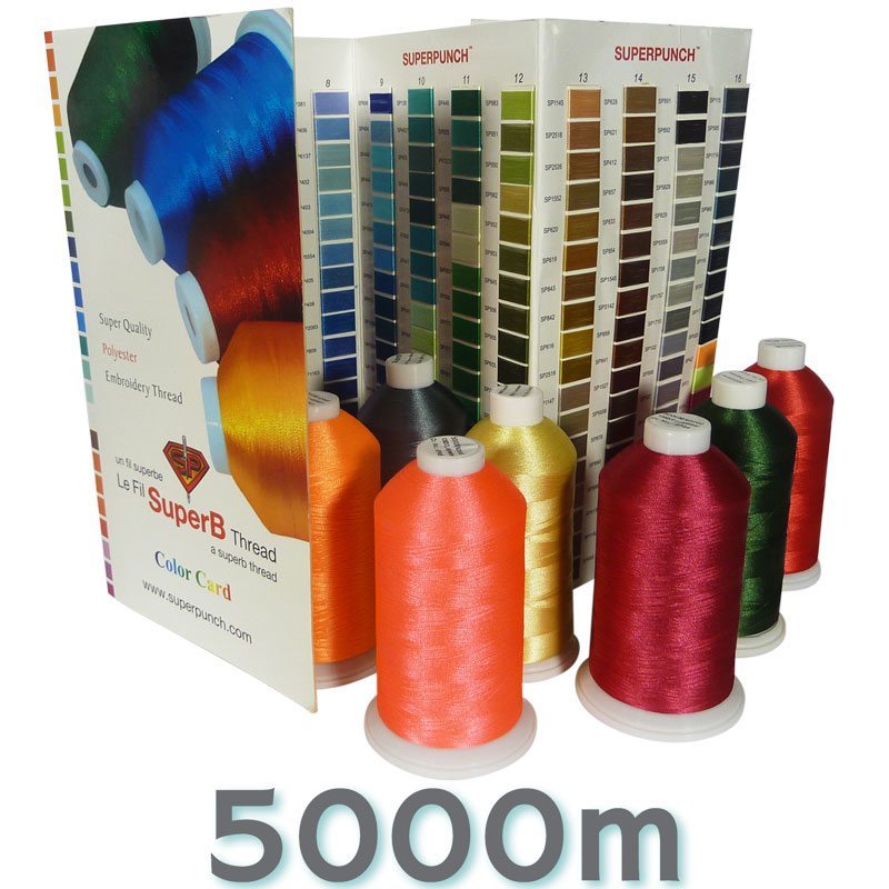 SuperB Embroidery Thread 5000m