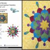 Free Quilt Block - Collection Inédith - Heart Mandala - FMQ and Appliqué 