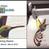 Quilt Block of the Month - March 2018 - Humming Hearts - Collection Inédith