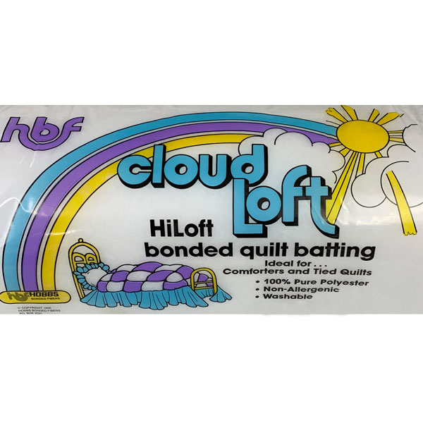 Hobbs CloudLoft Polyester High-Loft Quilt Batting